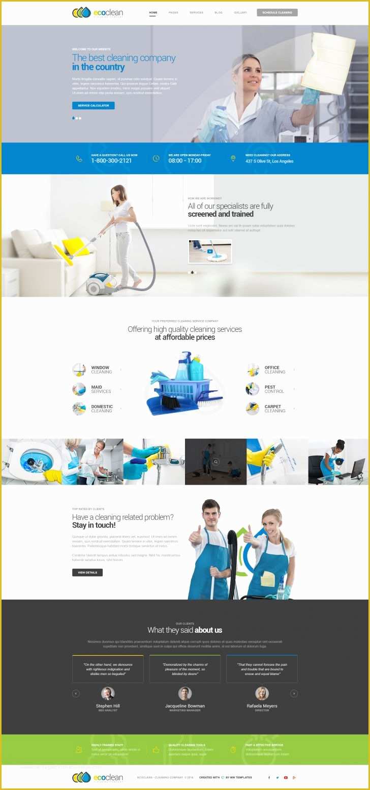 Housekeeping Website Templates Free Download Of Unique Carpet Cleaning Website Template 2 Scheme Free Web