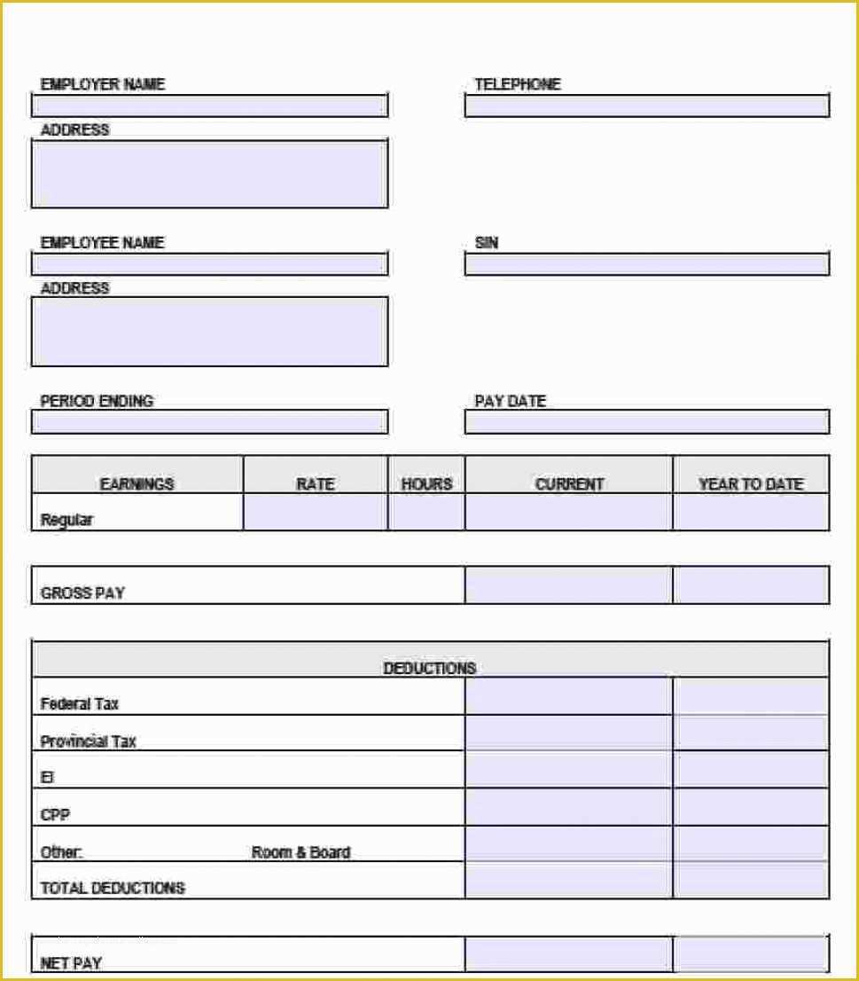 36 Independent Contractor Pay Stub Template Free Heritagechristiancollege