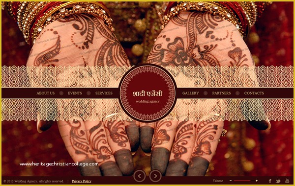  Indian Wedding Planner Website Templates Free Download Printable 