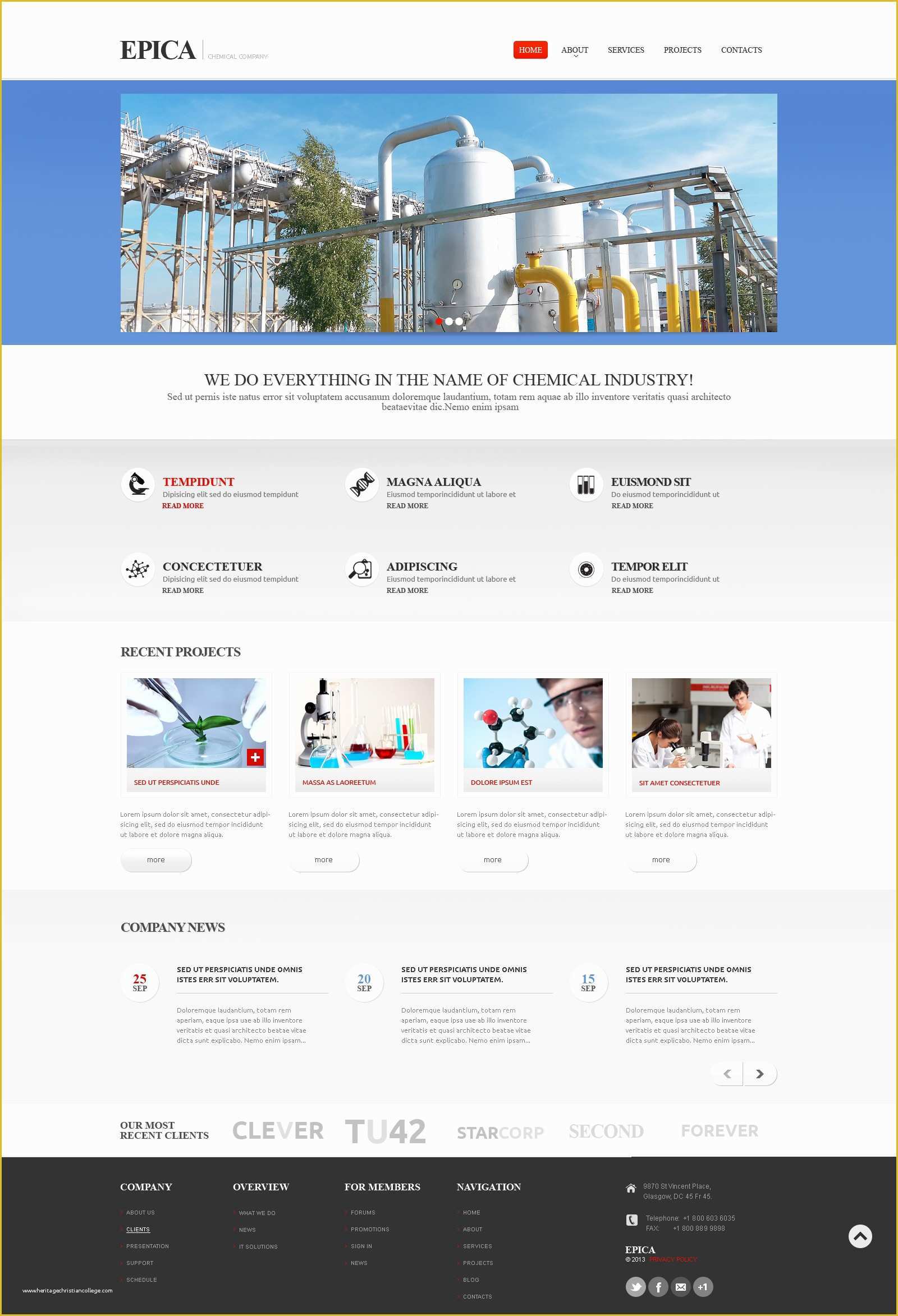 Industrial Responsive Website Templates Free Download Of Industrial 