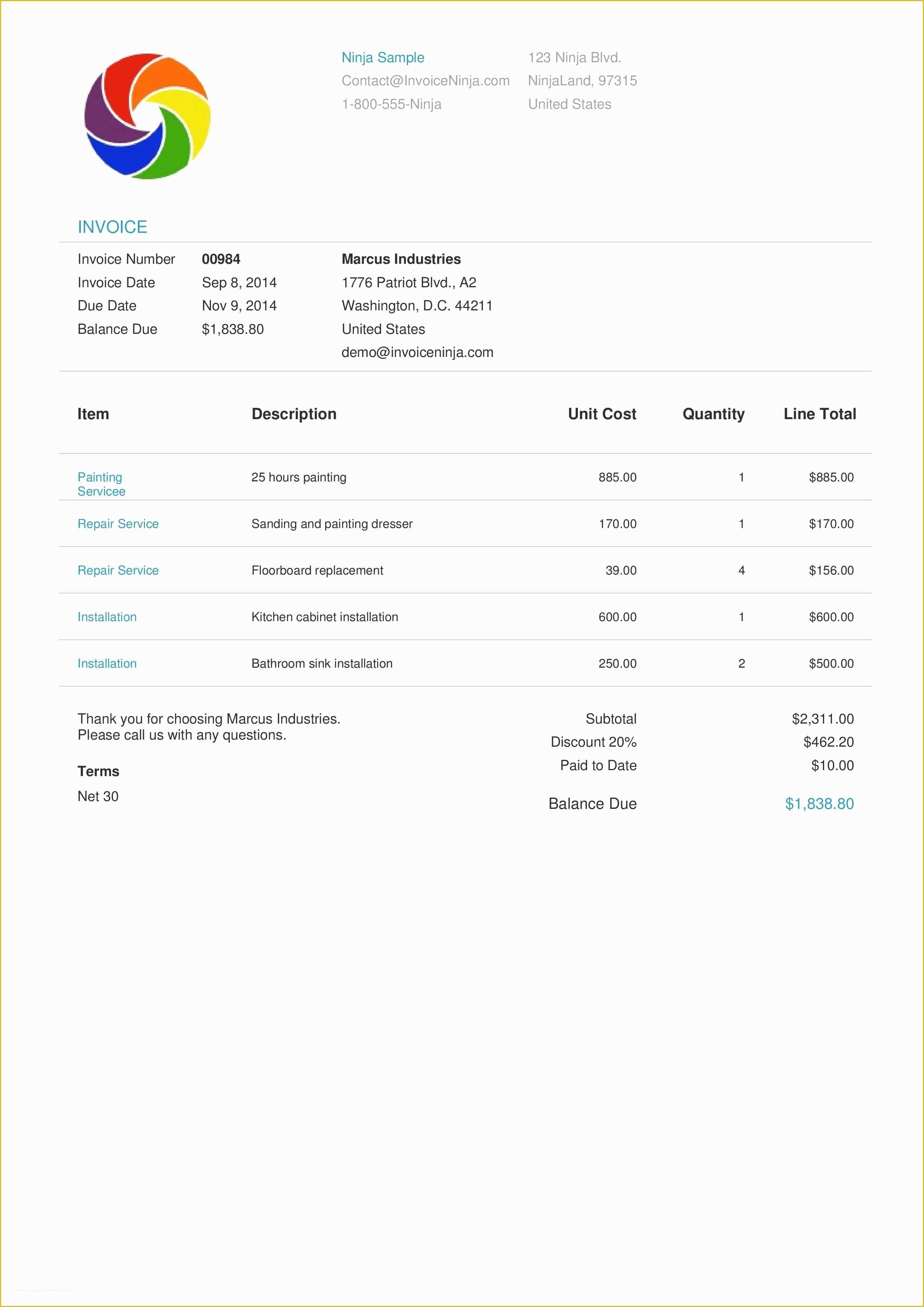 Invoice HTML Template Bootstrap Free Download Of 30 Best Bootstrap 