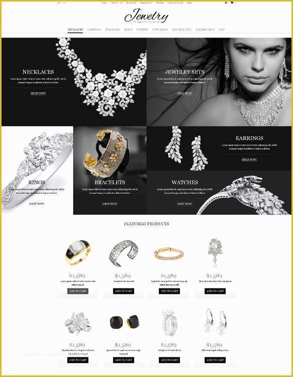 Jewellery Website Templates Free Download Of 18 Jewelry Bootstrap 