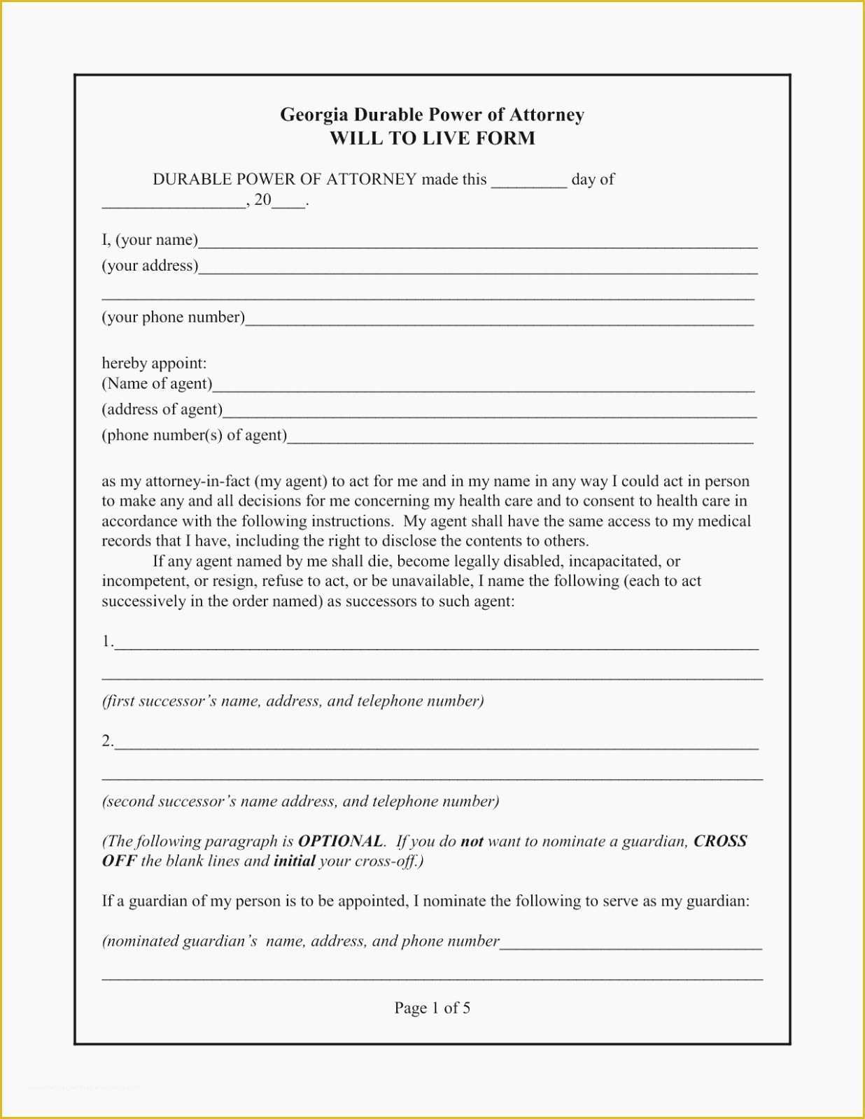 Free Printable Last Will And Testament Blank Forms Free Printable A To Z Www vrogue co