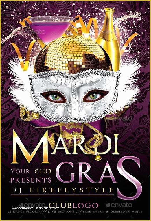  Mardi Gras Flyer Template Free Download Of 17 Best Images About Best 20 