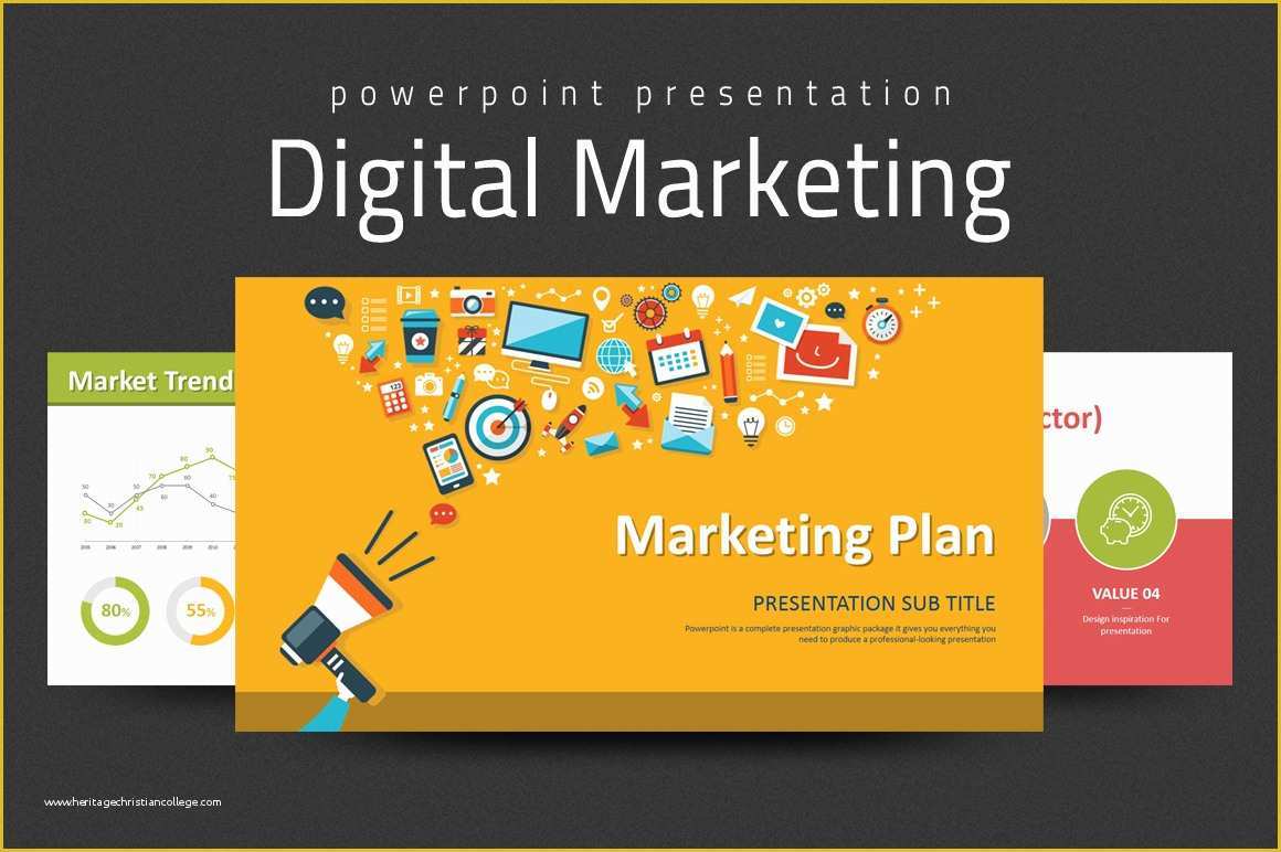 Marketing Powerpoint Templates Free Download Of Digital Marketing 