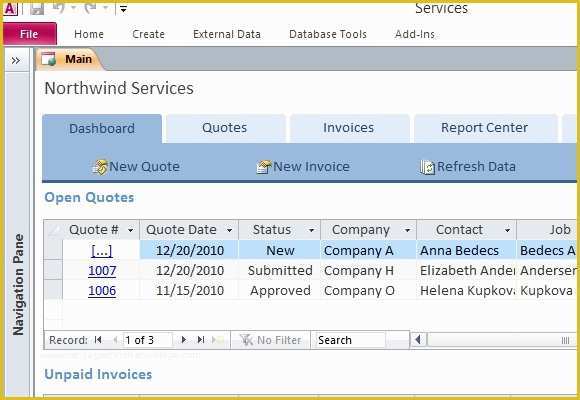 Microsoft Access Invoice Database Template Free Of Free Expense Tracker 