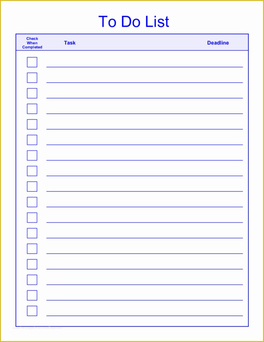 Monthly To Do List Template Free Of To Do List Template 13 Free Word 