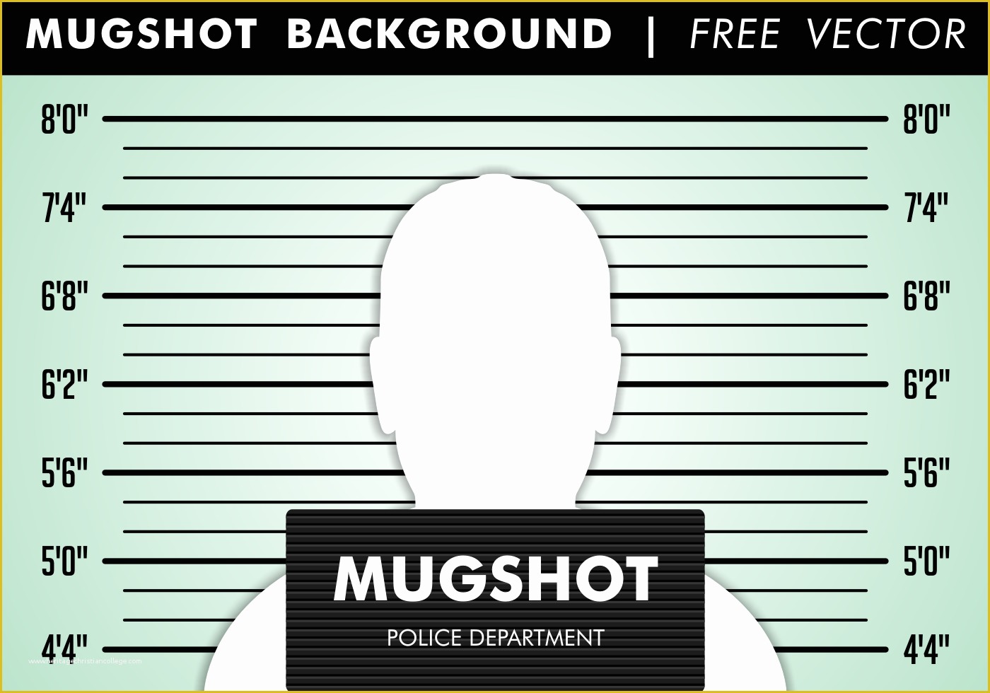 Free Mugshot Template