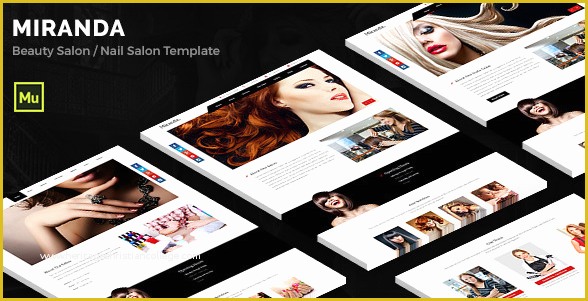 Nail Salon Website Template Free Download Of 12 Beauty Hair & Salon Muse Templates Tutorial Zone