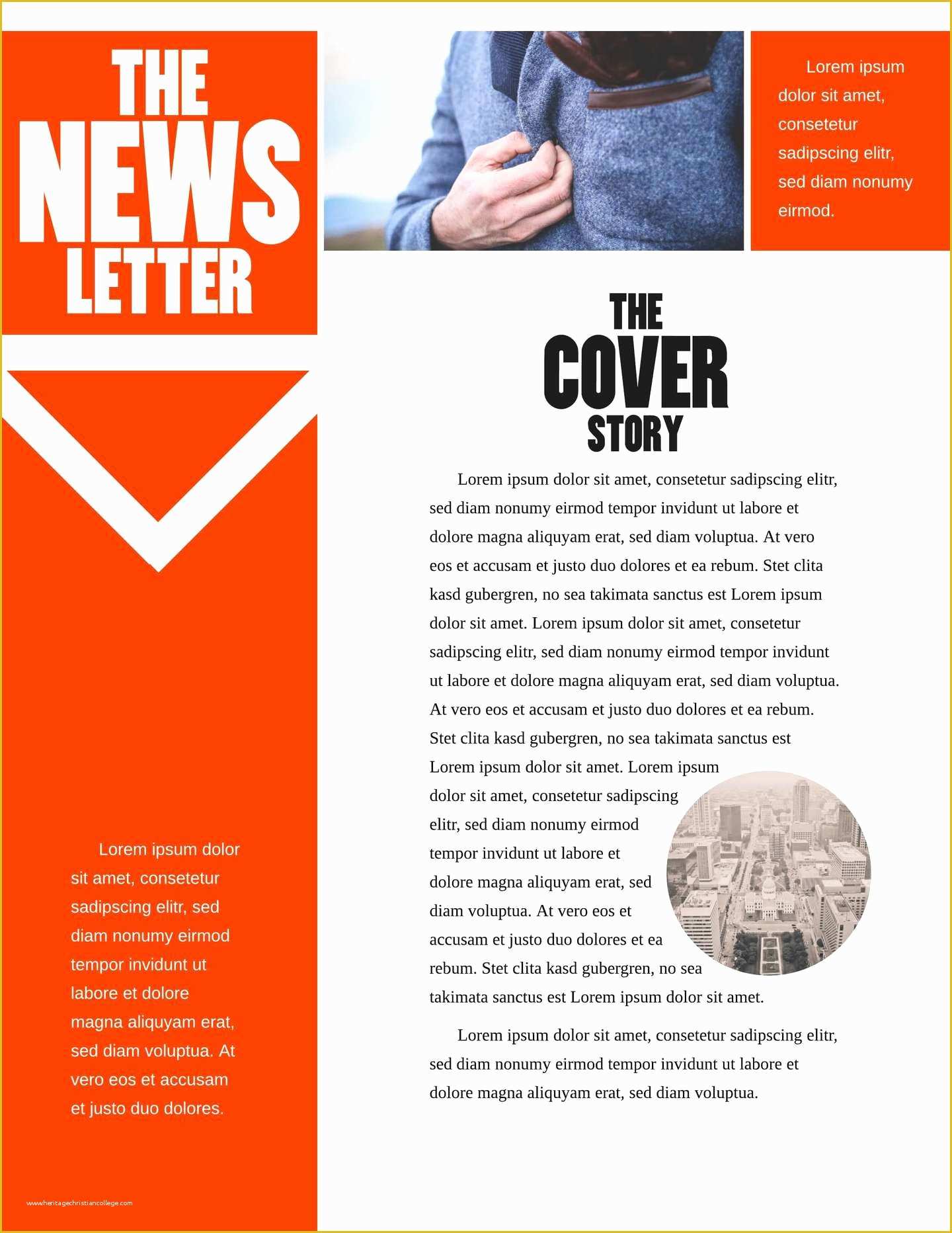 Newsletter Templates Free Download Of Free Printable Newsletter