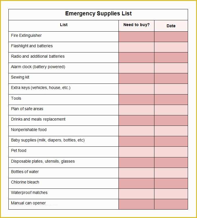 Office Supply Inventory Template Free Of Supply Inventory Template 19 ...