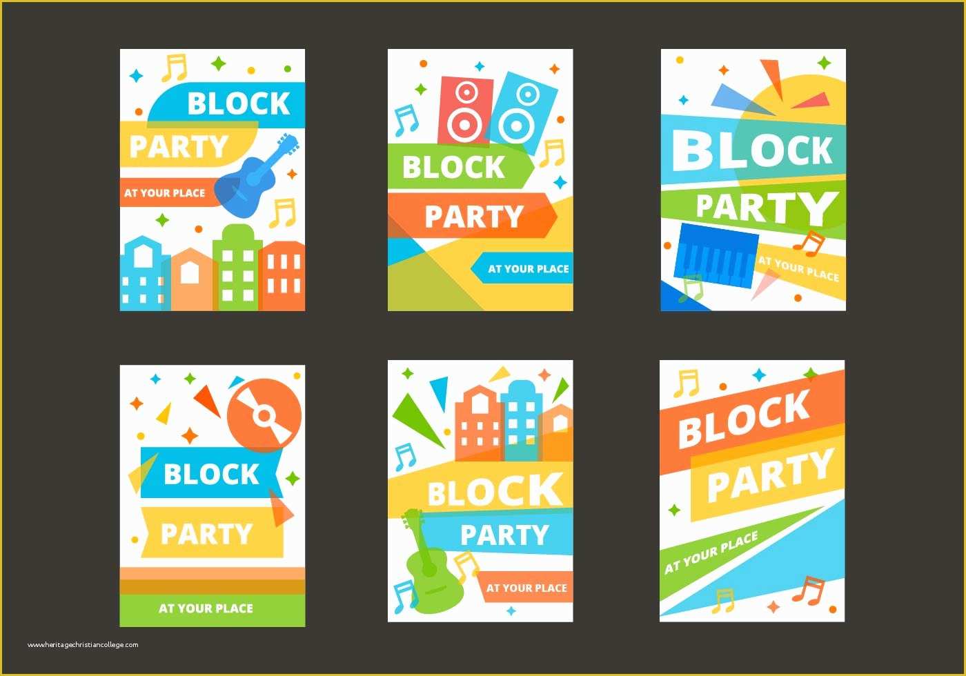 Party Poster Template Free Download Of Free Block Party Template Poster 