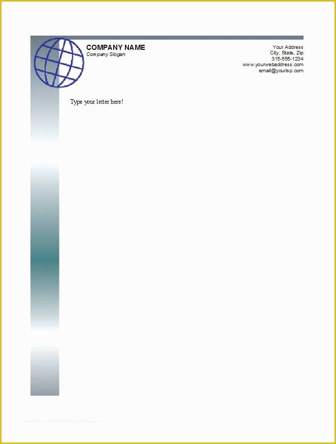 Personal Letterhead Templates Free Download Of 46 Free Letterhead 