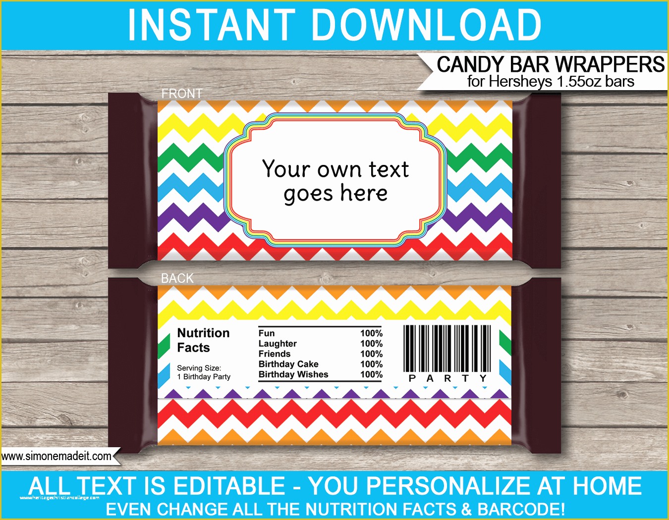 Free Template For Hershey Bar Wrapper Dadsbaseball