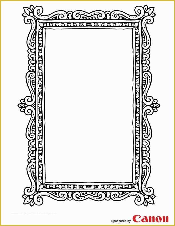 Picture Frame Templates Free Of 4 Best Of Free Printable 4×6 Picture