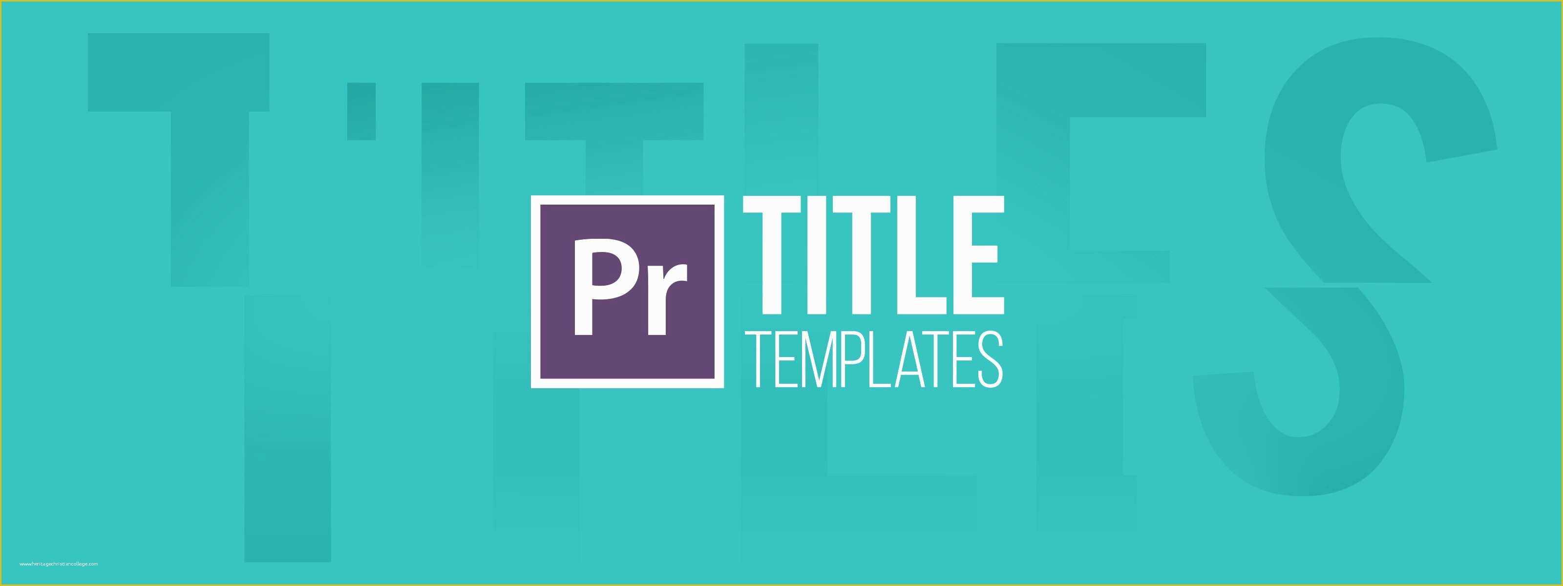  Premiere Pro Title Templates Free Download Of 18 Light Titles V2 