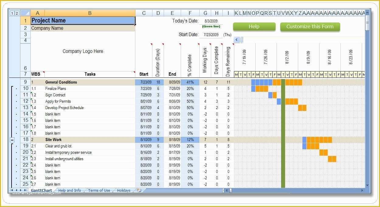 Project Plan Template Excel Free Download Of Project Plan Excel 