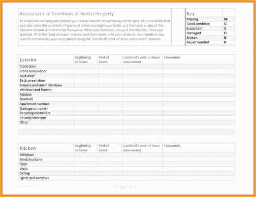 property-condition-report-template-free-of-7-rental-property-inspection