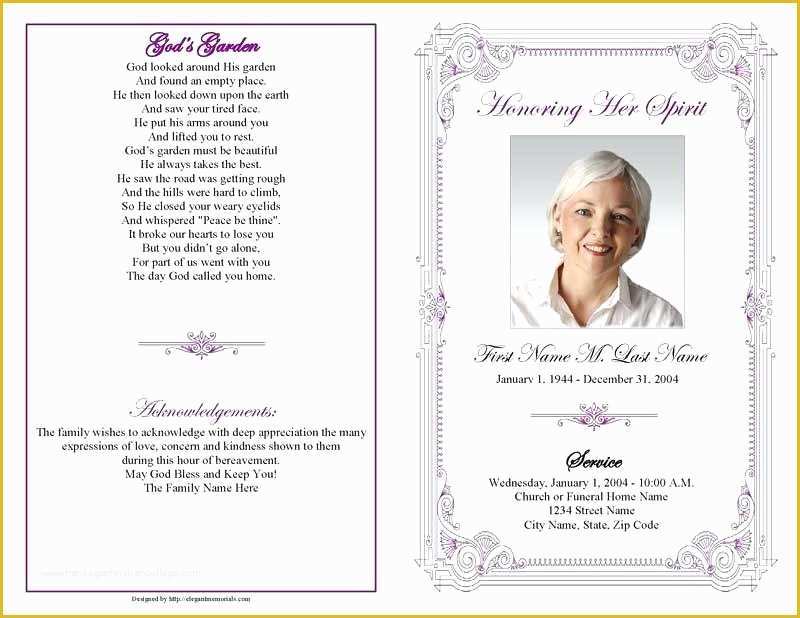 Publisher Funeral Program Template Free Of Word Obituary Template Cool 