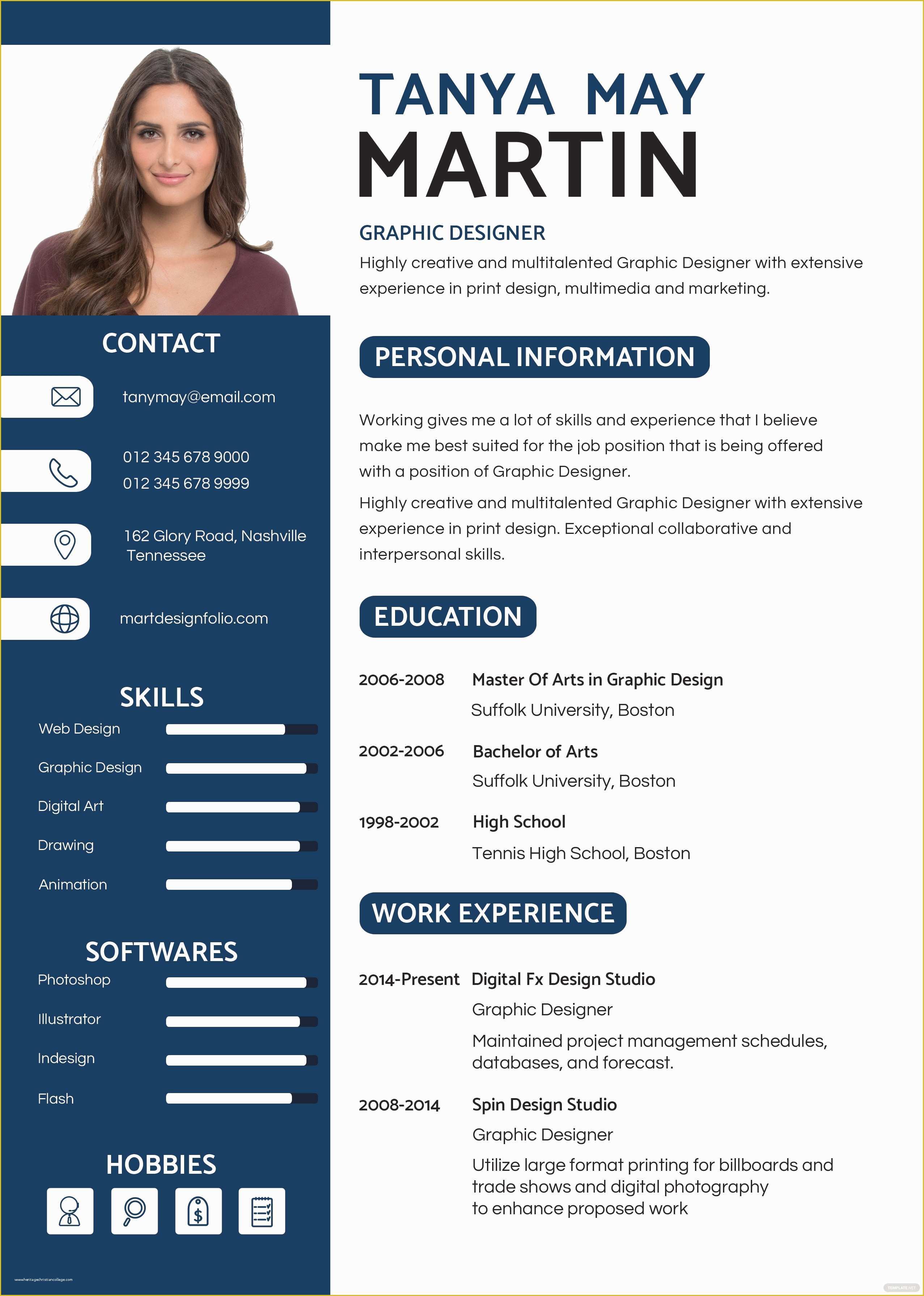 Publisher Resume Templates Free Of Free Professional Resume And Cv 