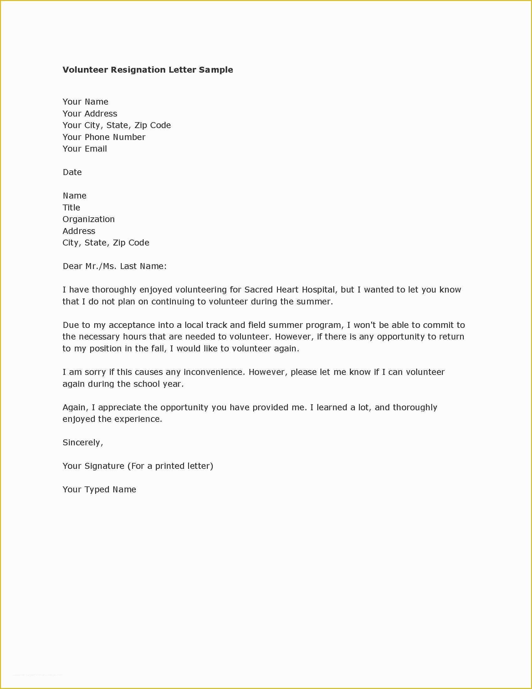 Resignation Letter Template Free Download Of Fillable And Easy To Use Employee Resignation 