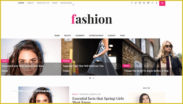 49 Responsive Fashion Website Templates Free Download ...