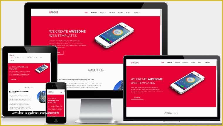 Responsive Website Templates Free Download HTML5 With Css3 Of Unique 