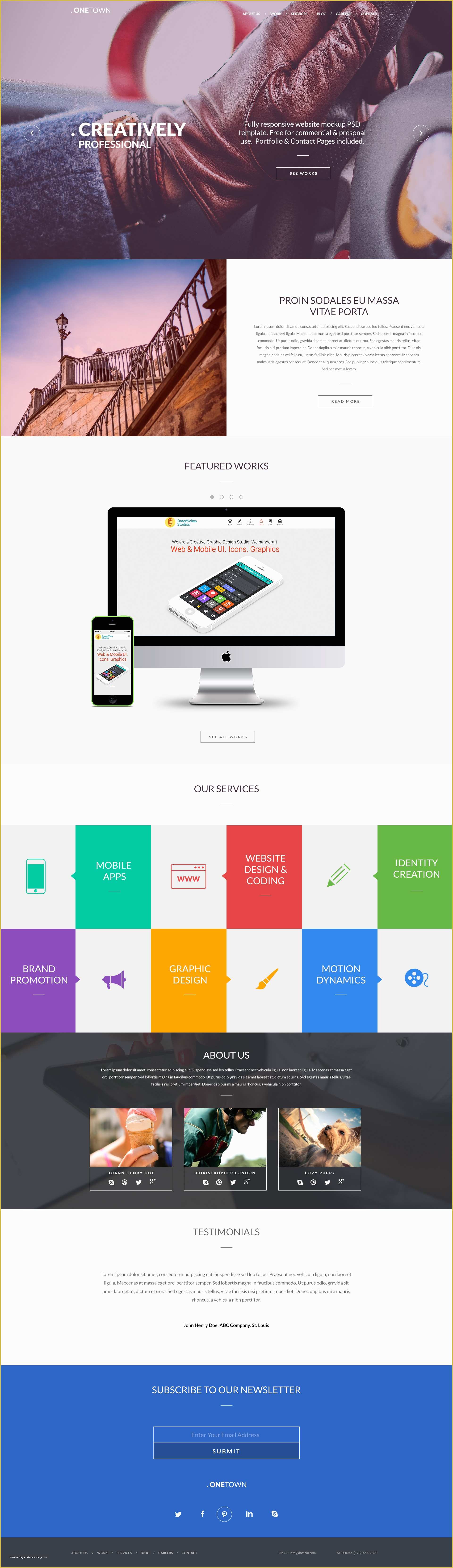  Responsive Website Templates Psd Free Download Of Free Responsive 