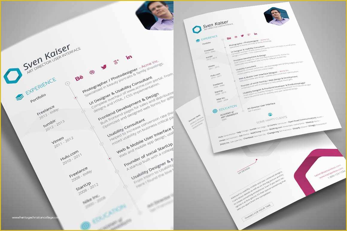  Resume Indesign Template Free Download Of Free Indesign Resume Template 