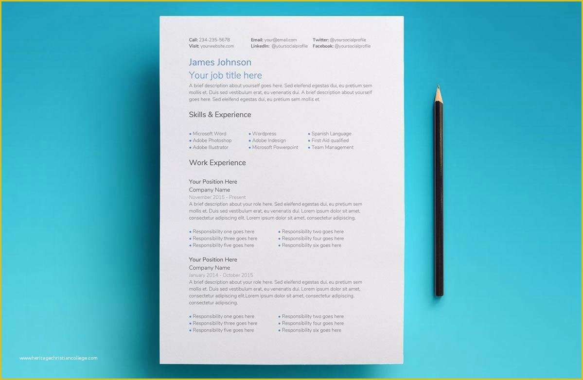 Resume Template For Google Docs Free Of Google Docs Resume Templates 10 