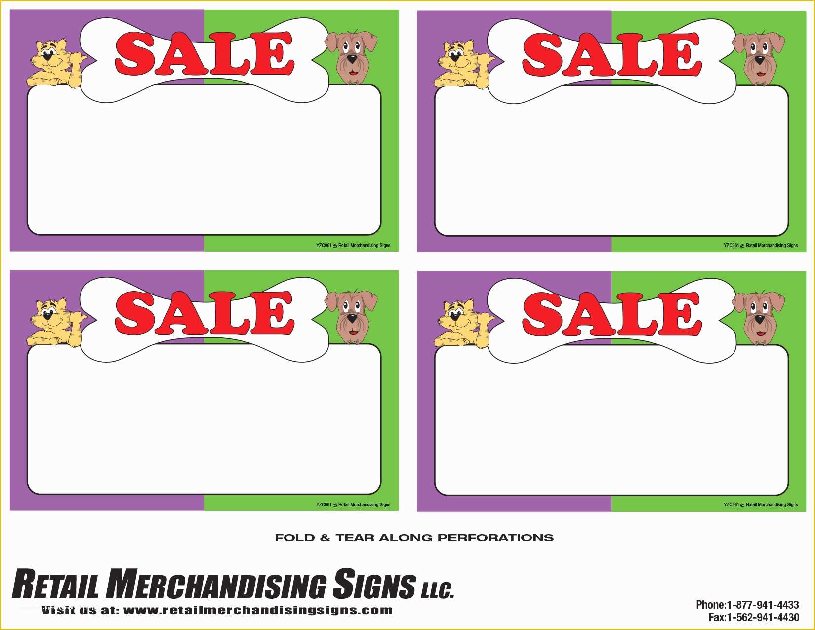 Free Printable Tag Sale Signs - Printable Templates