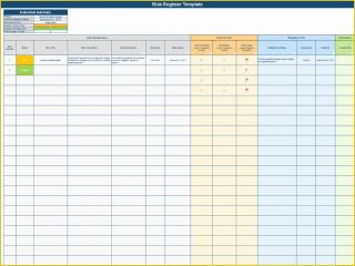 Risk Register Excel Template Free Of Download A Risk ...