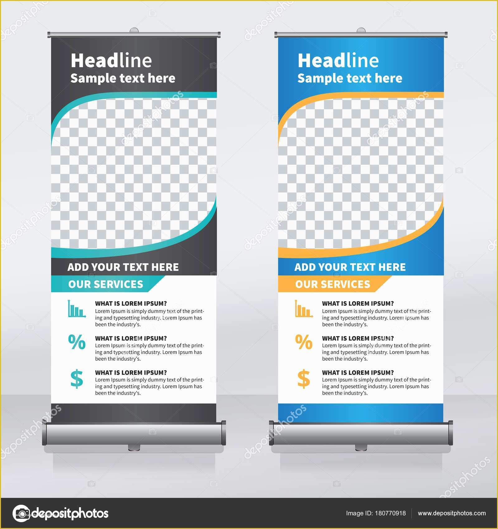  Roll Up Banner Design Template Free Download Of Roll Banner Design 