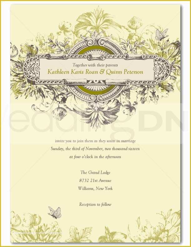  Rustic Wedding Invitation Templates Free Download Of Wedding Invitation 