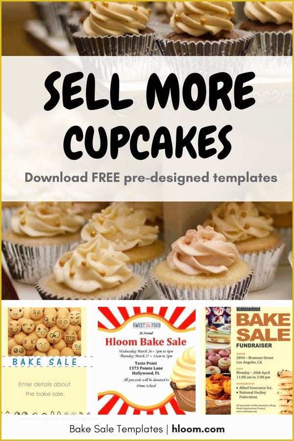  Sales Flyer Templates Free Download Of 17 Best Images About Bake Sale 