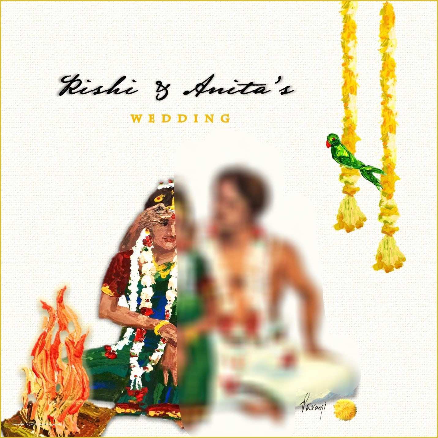 South Indian Wedding Invitation