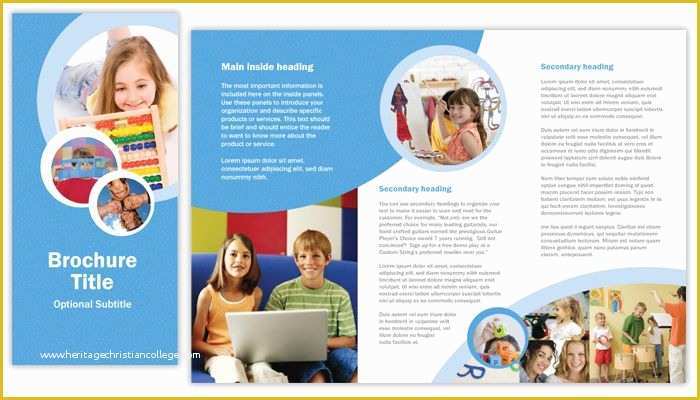 School Brochure Template Free Download Of School Brochure Template 