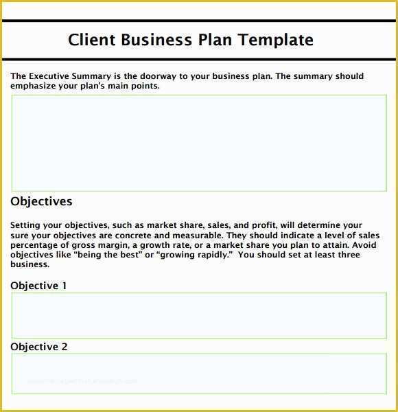 short business plan template uk