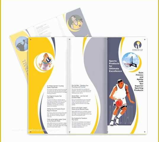 Sport Brochure Templates Free Of Sports Basketball Games Brochure Templates