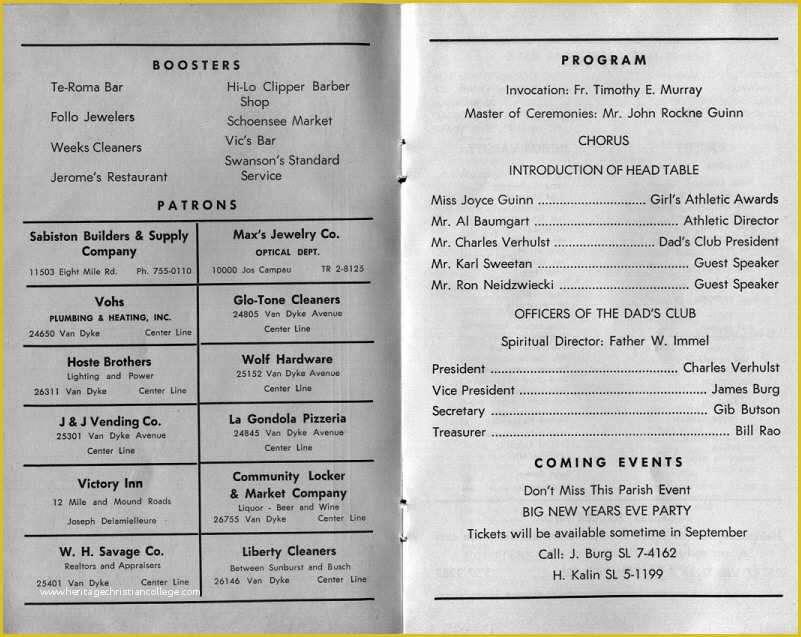 45 Sports Banquet Program Templates Free Heritagechristiancollege