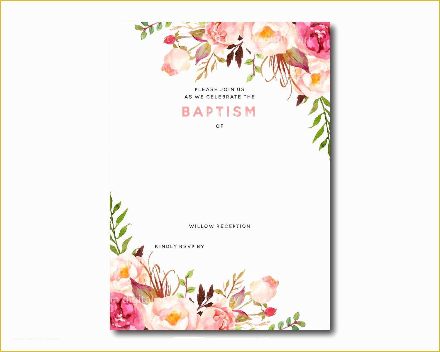  Spring Invitation Templates Free Of Awesome Free Template Free 