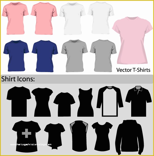 T Shirt Template Vector Free Download Of Free Vector Blank T Shirt Template