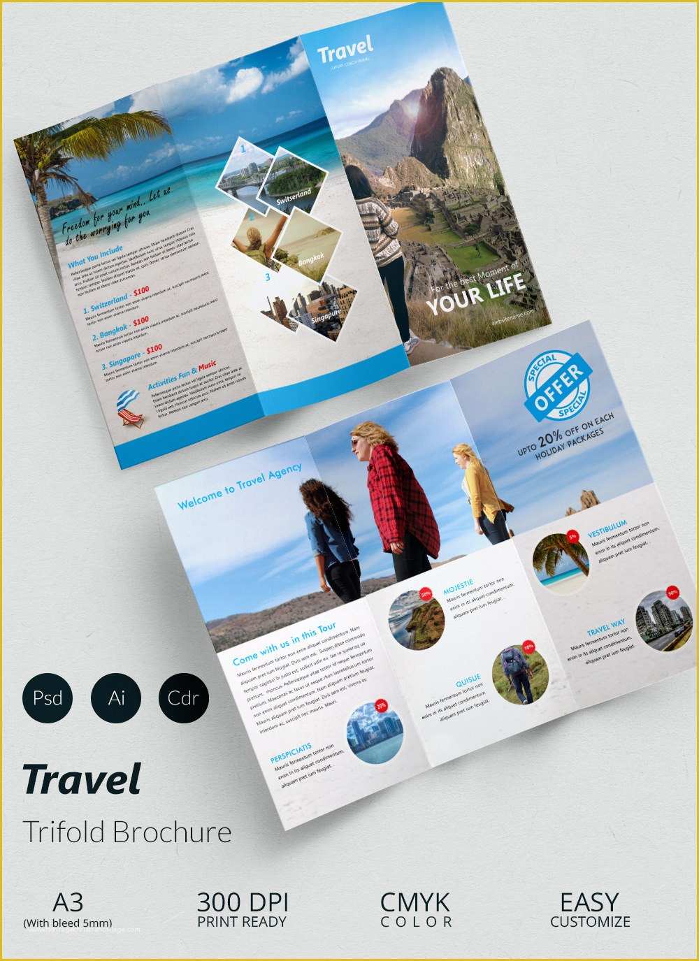 Travel Brochure Template Free Of Travel Brochure Templates 21 Download 