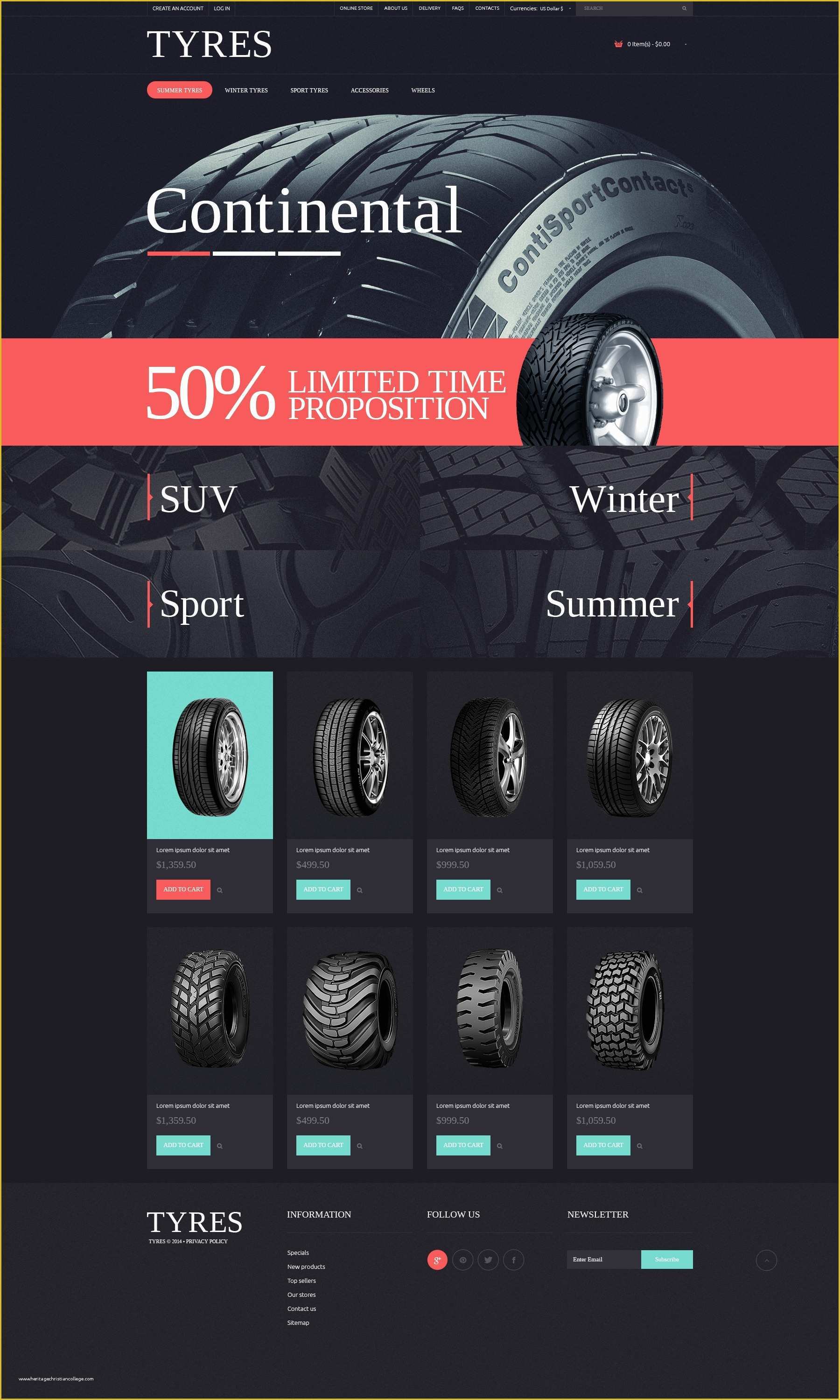  Tyre Website Template Free Download Of Wheels Tires Psd Template 