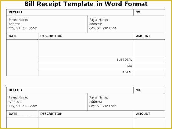  Printable Editable Blank Utility Bill Template 