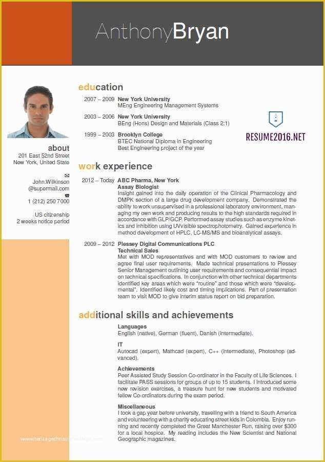 What Is The Best Free Resume Template Of What Is The Best Website To Make A Cv Quora 