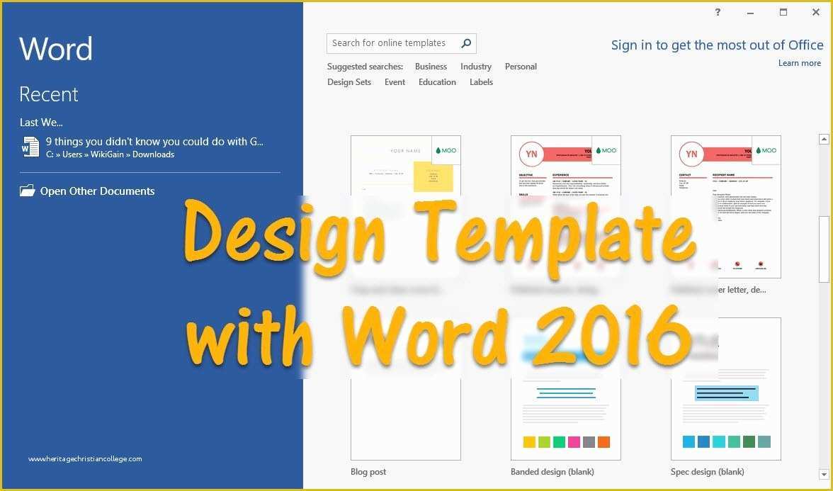 How To Use Templates On Microsoft Word 2010 Wbcclas