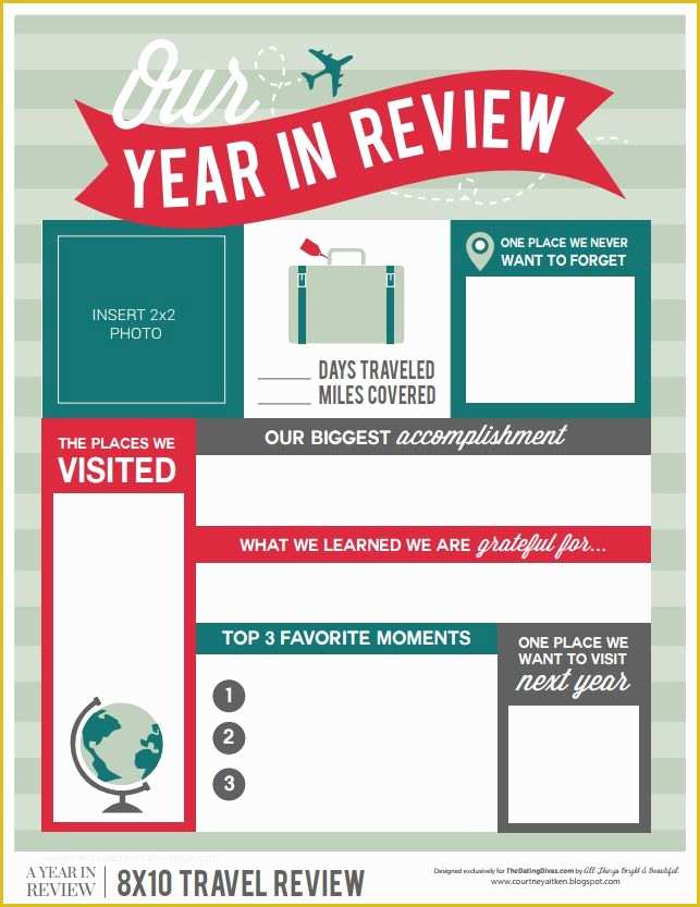 Year In Review Template Free Of 49 Free Christmas Letter Templates That