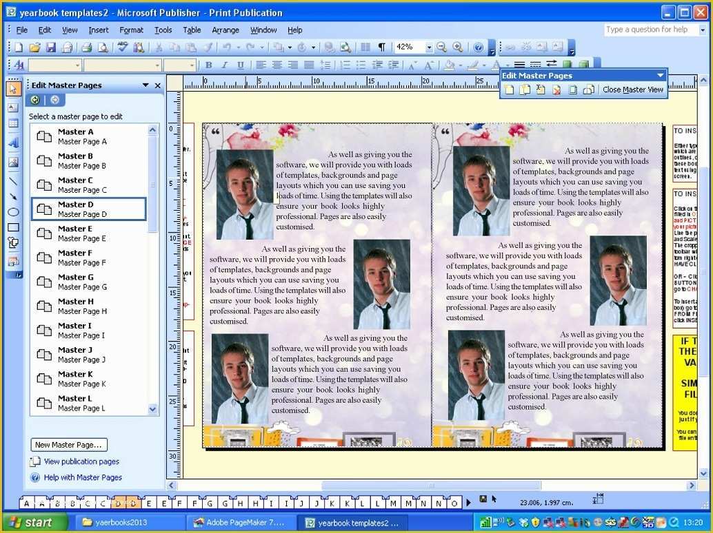 yearbook templates for google docs