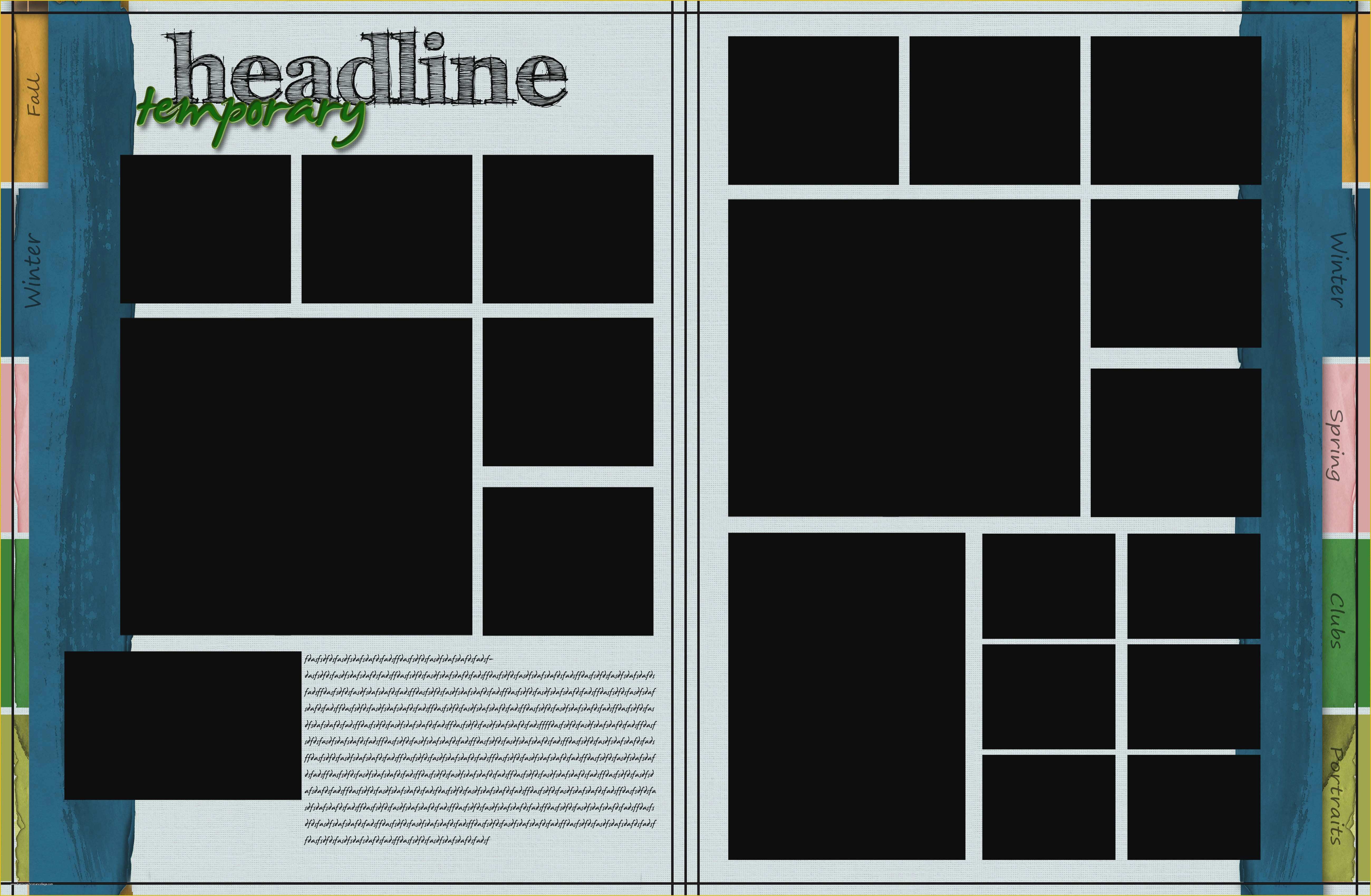 Yearbook Templates Free Download